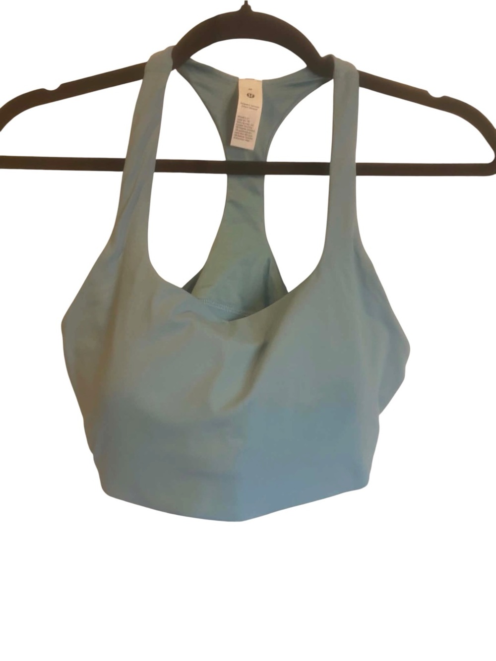 NWT Lululemon All-Time Hero Sports Bra B/C Size Medium SEAFOAM